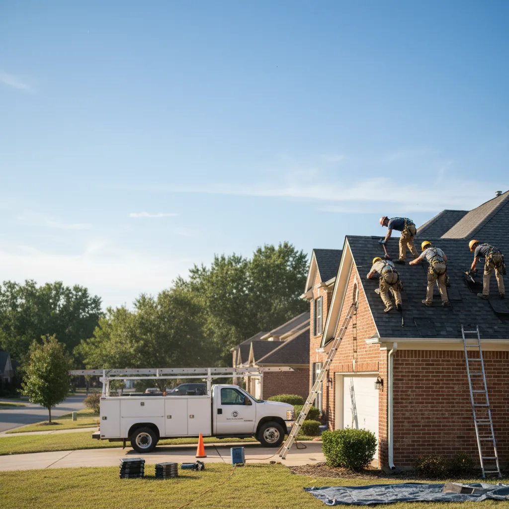 Roof Repair in De Mossville